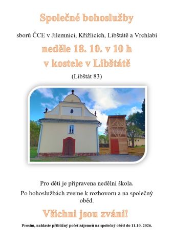 Společné bohoslužby 2026